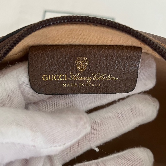 Vintage Gucci GG Supreme Sherry Line Clutch EUC Circa 1980’s Italy with COA - Picture 10 of 15